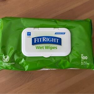 MedLine Fit Right Wet Wipes exp 06/2027